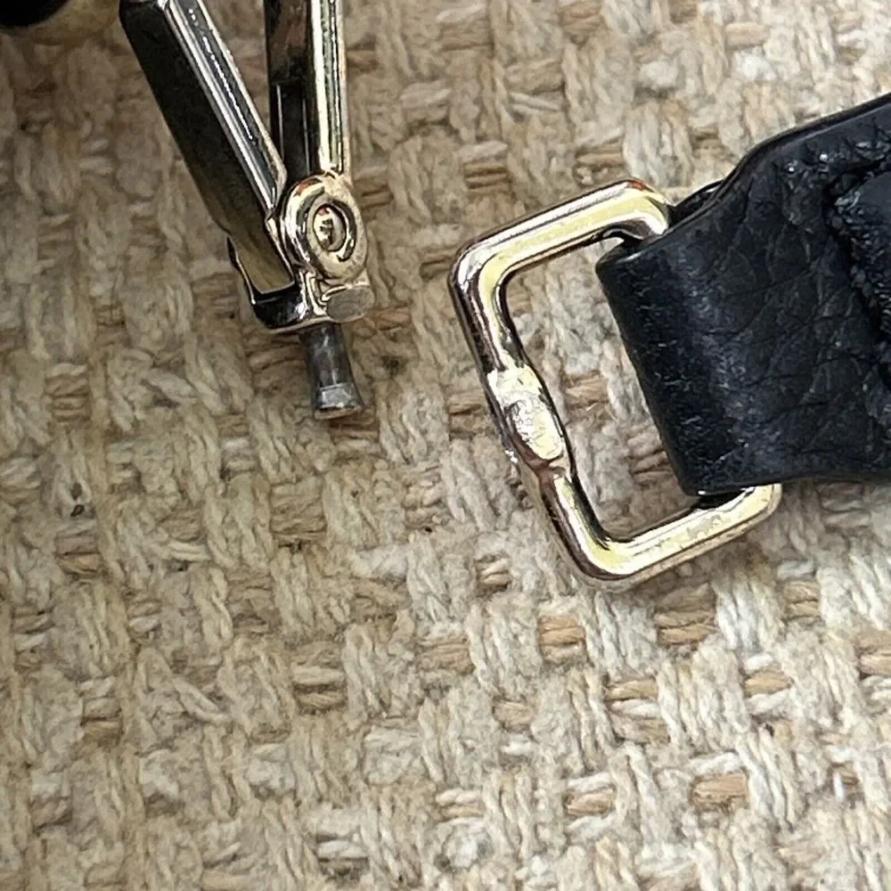 Kate Spade Shoulder Bag Purse Black Pebbled Leather J183 PXRU7834 Q393 03/17